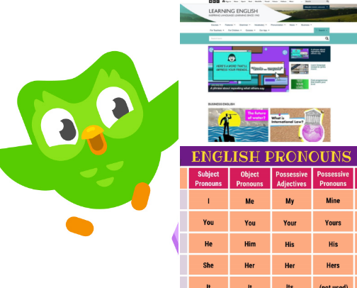 Learning English can open doors to new jobs, travel, and education. As an English teacher, I’ve selected these websites and apps because they help learners improve grammar, vocabulary, pronunciation, listening, speaking, reading, and writing. Whether you’re a beginner or an advanced learner, these resources can support your English learning journey. I’ve included tools I believe are practical, easy to use, and worth exploring. cover photo collage