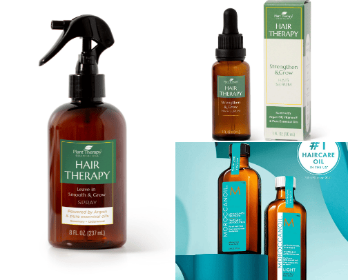 Best Oils for hair cover photo collage