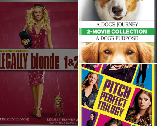 Movie night cover photo collage