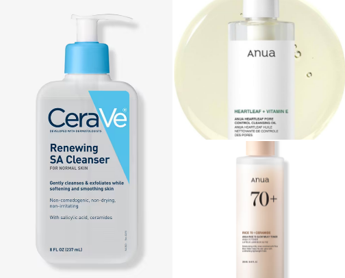 Tried and True Skincare cover photo collage