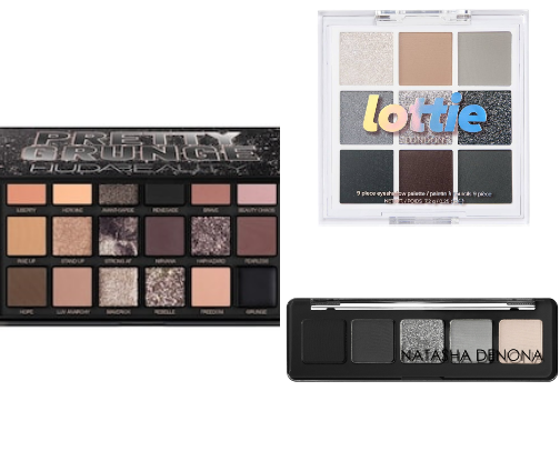 My fav eyeshadow pallets as an alternative girly cover photo collage