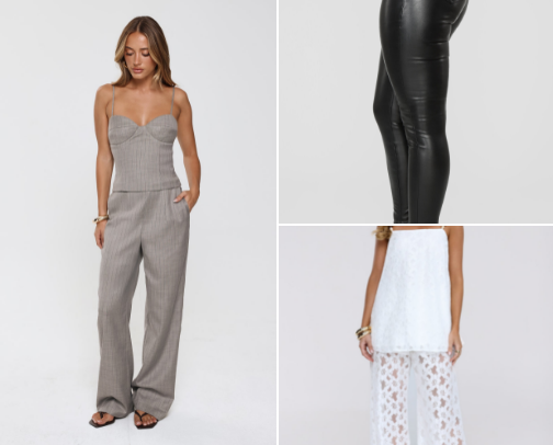 Pants for a great day at office or outside <3 cover photo collage