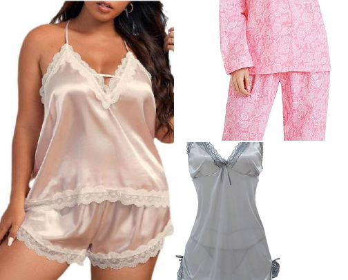 Sleepwear for Womens cover photo collage