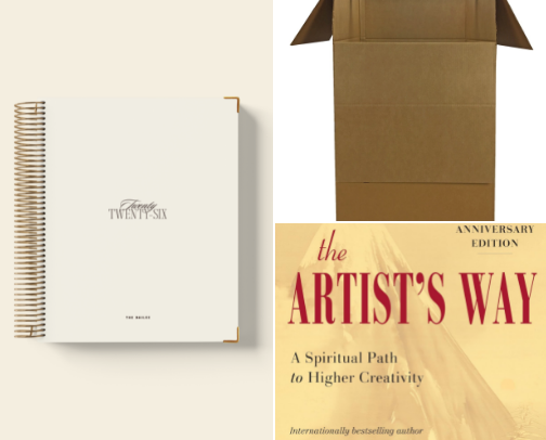 A Spring Reset cover photo collage