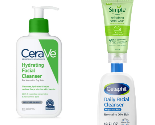 Beginner Skincare Products cover photo collage