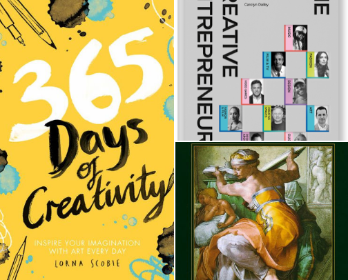 The Creator’s Library cover photo collage