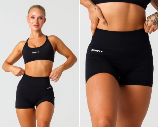 Gym clothes 🩵 cover photo collage