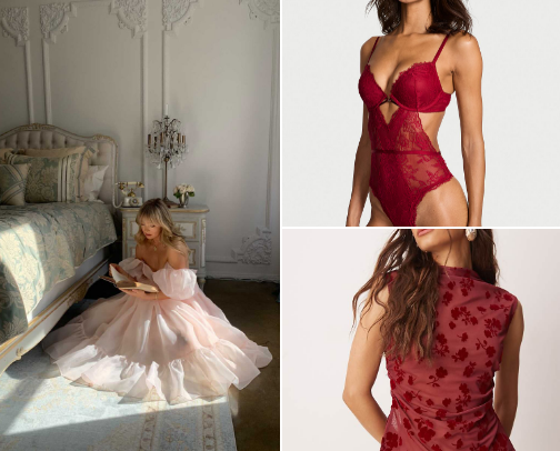 Valentines Day Fits to Make Even Cupid Blush cover photo collage