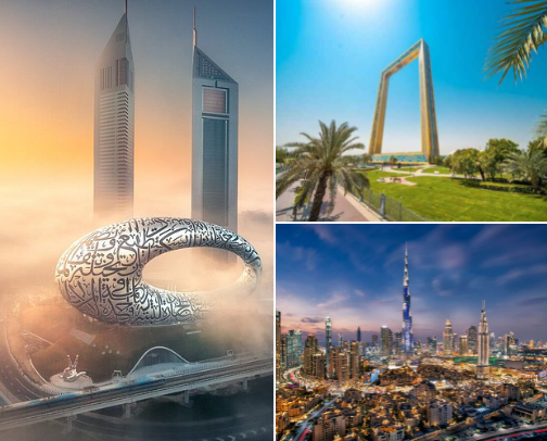 Dubai Like You’ve Never Seen It — The Perfect Itinerary for Fun & Adventure 🌆 cover photo collage