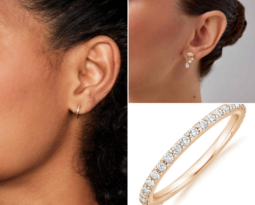 Everyday Gold Jewelry You Can Actually Live In 💍(Plus a Few Finds for Your Man) cover photo collage