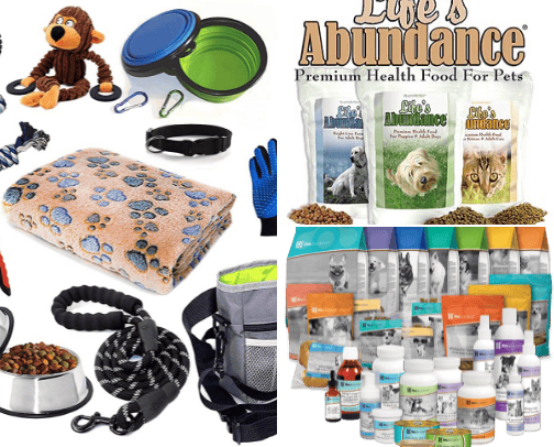 Pet essentials cover photo collage
