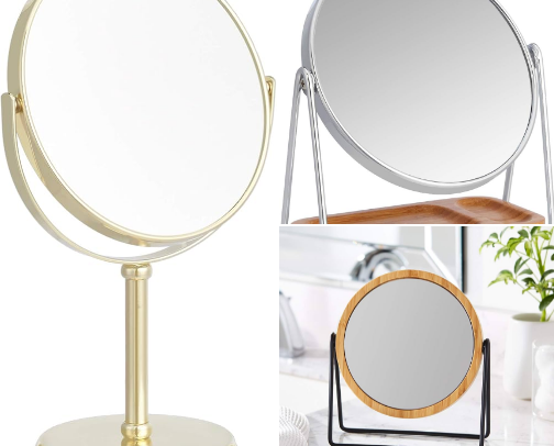 Top 10 Tabletop Vanity Mirrors That Help You See Every Detail cover photo collage
