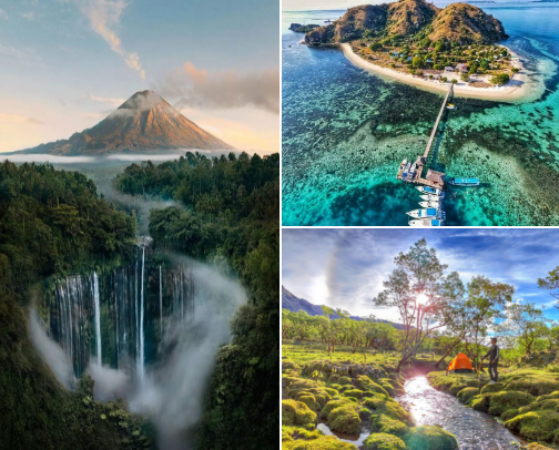 20 Hidden Paradises in Indonesia You Must Visit! cover photo collage