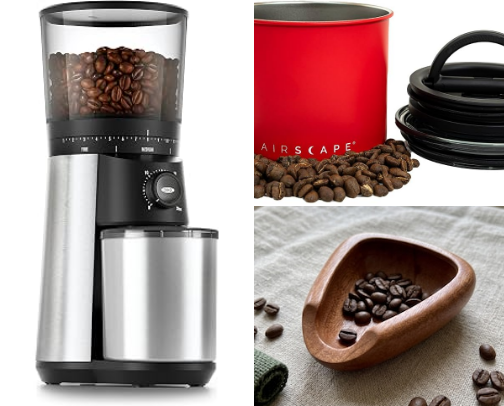 Essential coffee products for coffee lovers cover photo collage
