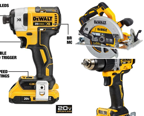 Work tools cover photo collage