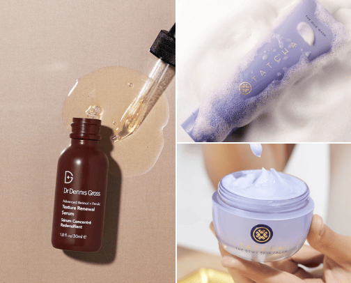 All Things Makeup & Skincare For Combination Skin🐬✨ cover photo collage