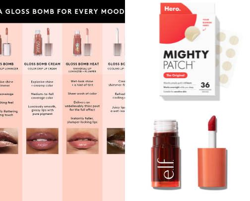 My favorite beauty recs cover photo collage
