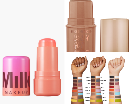 Current makeup must haves cover photo collage