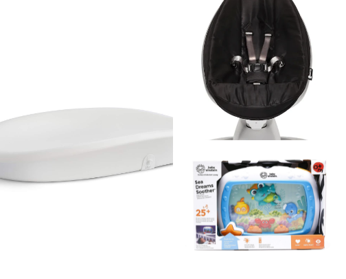 Baby necessities cover photo collage