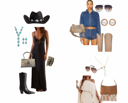 My 2026 Rodeo Looks 🐎 cover photo collage