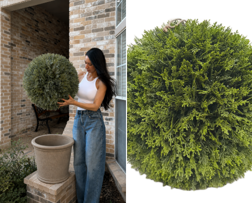 Outdoor decor cover photo collage