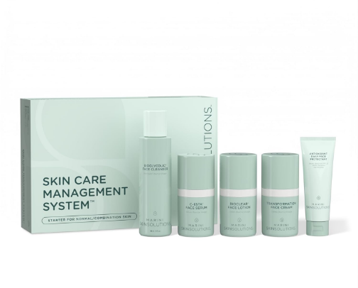 Skincare product cover photo collage