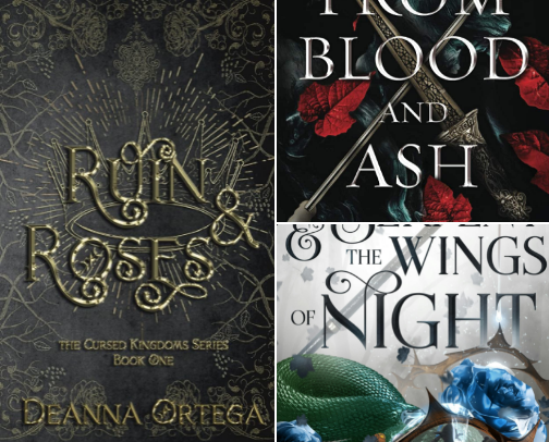 Favorite Fantasy Romance Books cover photo collage