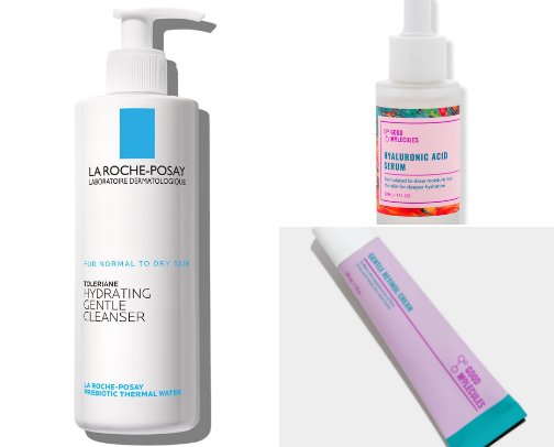 Affordable Skincare Routine cover photo collage