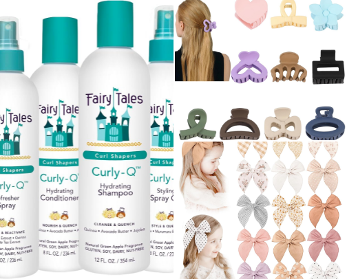 Toddler Hair Supplies cover photo collage