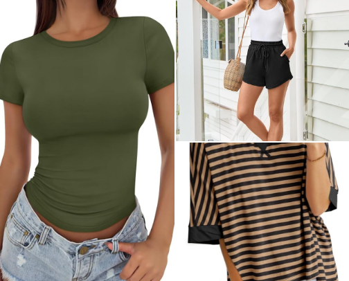 Amazon clothes cover photo collage