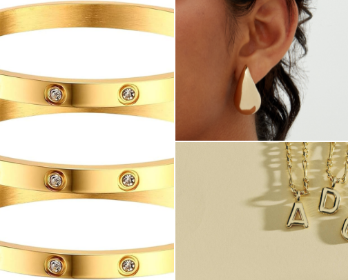 Jewelry cover photo collage