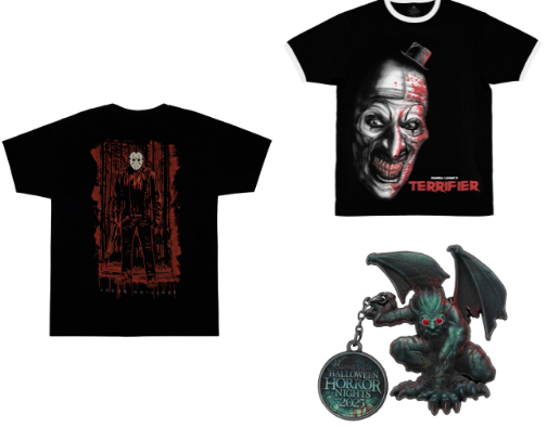 Universal Horror Nights Merch cover photo collage