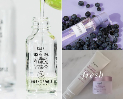 my top Organic Skin Care products! cover photo collage