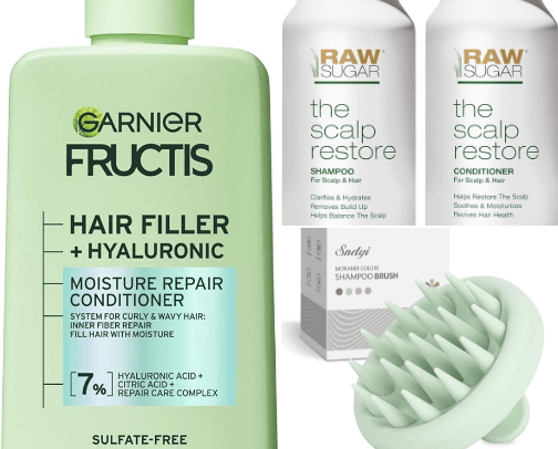 Hair Must Haves! cover photo collage