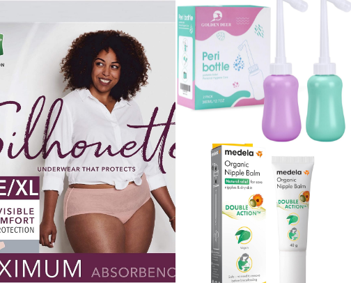 Hospital Bag Checklist: Postpartum Recovery & Baby Essentials cover photo collage
