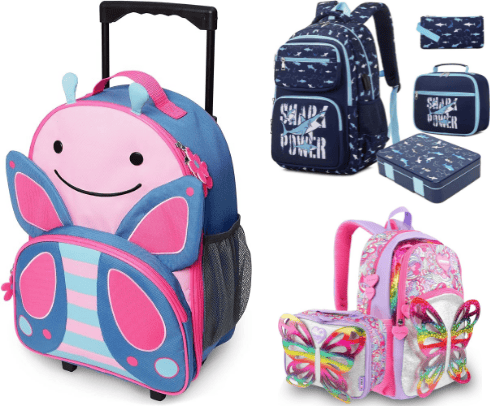 Perfect Backpacks for Elementary Kids: Stylish, Durable, and Fun! cover photo collage
