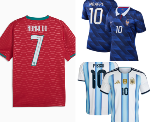 Football/Soccer jerseys⚽️⚽️ cover photo collage