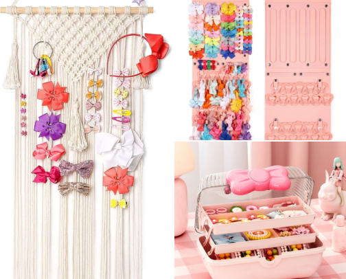I Finally Found Hair Clip Storage That Keeps Every Clip Visible cover photo collage