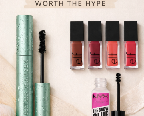 Beauty Products Worth the Hype cover photo collage