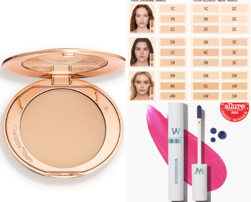 My favorite beauty recs cover photo collage