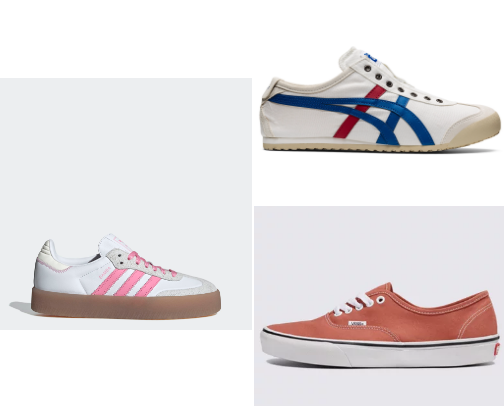 Womens Sneakers cover photo collage