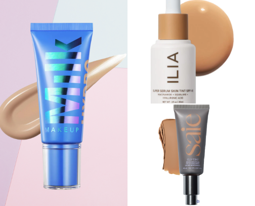 Tinted Perfection - Must have Skin tints for an Effortless Glow☀️ cover photo collage