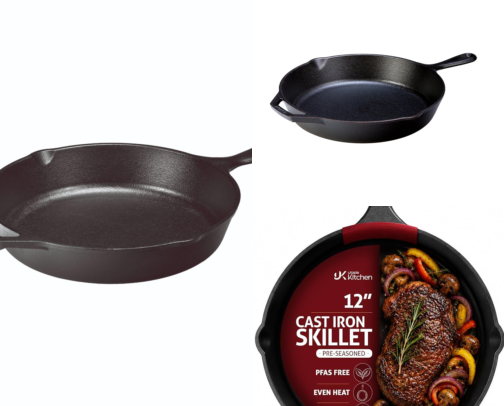 Cast Iron Pieces I Reach For Before Any Other Pan in My Kitchen cover photo collage