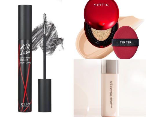 Korean makeup cover photo collage