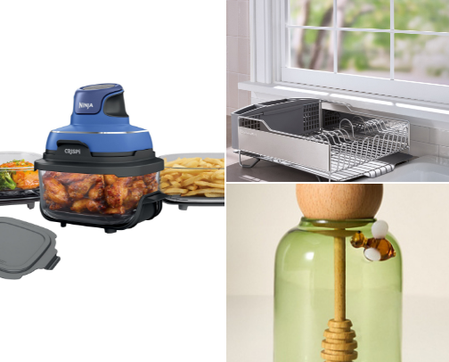 Kitchen devices which help you cook faster with reduced stress. cover photo collage