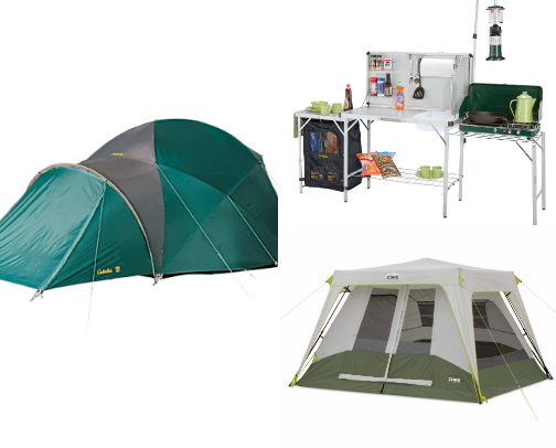 Camping Must Haves cover photo collage