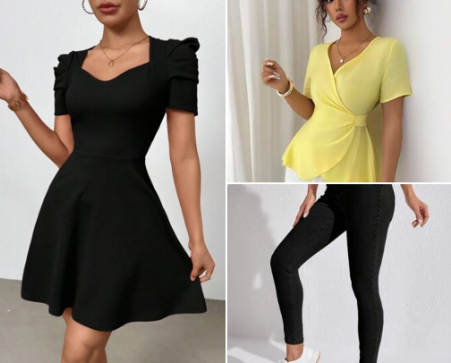 Shein haul cover photo collage