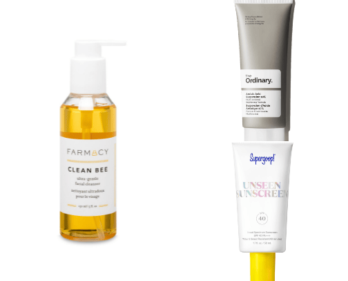 Skincare🤩 cover photo collage