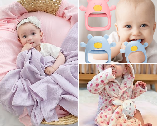 Must-Have Baby Essentials cover photo collage