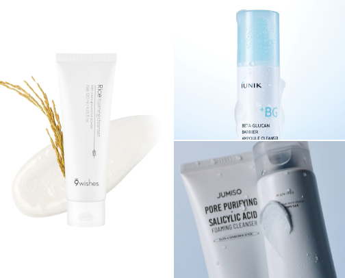 Skincare Cleansers cover photo collage